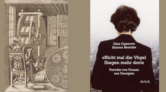 querfugen's tweet photo. Auf dem #BÜCHERRAD gelandet: NICHT MAL DIE VÖGEL FLIEGEN MEHR DORT – Porträts von #Frauen aus #Georgien ➟ https://t.co/OdbKOP6yvV 

#KriegeWeltweit #Kaukasuskrieg 2008 #LeseFunde #Fotografie #ExLibrisFdL #sHEROes @BenidzeSalome &amp; https://t.co/6InOxL0VB7 via @avivaverlag https://t.co/gWIm4JX9LZ