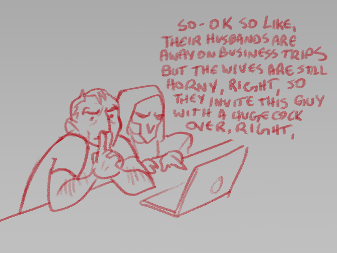 dickgate's tweet photo. wait let's start over.
reaper explaining hentai to sigma: the saga https://t.co/XWIQdoXRQi
