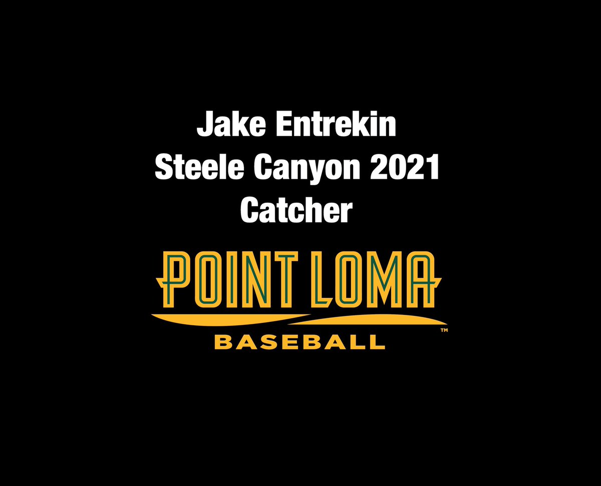 San Diego Stars (@sandiegostarsbb) on Twitter photo Congratulations to Steele Canyon 2021 Catcher, Jake Entrekin on his commitment to Point Loma Nazarene <a href="/PLNUBaseball/">PLNU Baseball</a> . Stoked for you & your family! <a href="/entrekin_jacob/">Jake Entrekin</a> Congratulations to Steele Canyon 2021 Catcher, Jake Entrekin on his commitment to Point Loma Nazarene <a href="/PLNUBaseball/">PLNU Baseball</a> . Stoked for you & your family! <a href="/entrekin_jacob/">Jake Entrekin</a>