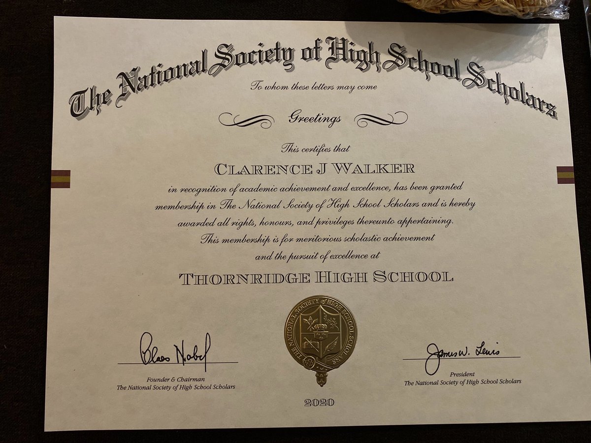 Globalmancj's tweet image. Official Member of The National Society of High School Scholars!📚 “STUDENT”- athlete