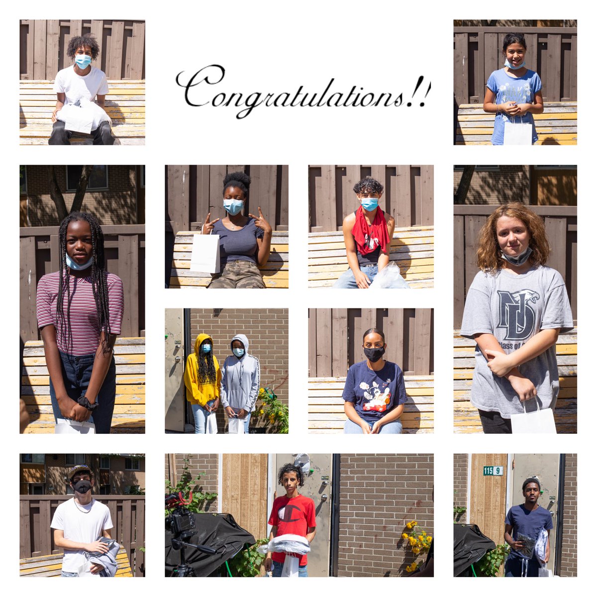 TheHouse613's tweet photo. If we missed you, don’t worry we will drop off your gift next week! The future of Ritchie is in good hands. HUGE congratulations to our 40+ GRADUATES!! 🔥Y’all got it done "Against All ODDS" 🗣  #Community❤️ #BritanniaWoods #PathwaysOttawa #TheHousePodcast🎙 #ForUsByUs🖤 https://t.co/Rj3lUEp6vN
