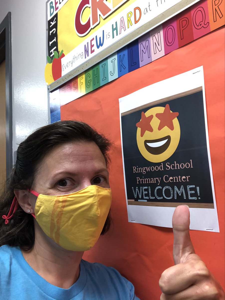 LauraTaubery's tweet photo. Ringwood is gearing up to get ready to greet parents and students for pick up/drop off next week! Can’t wait! https://t.co/hqMwrJ7Kbo