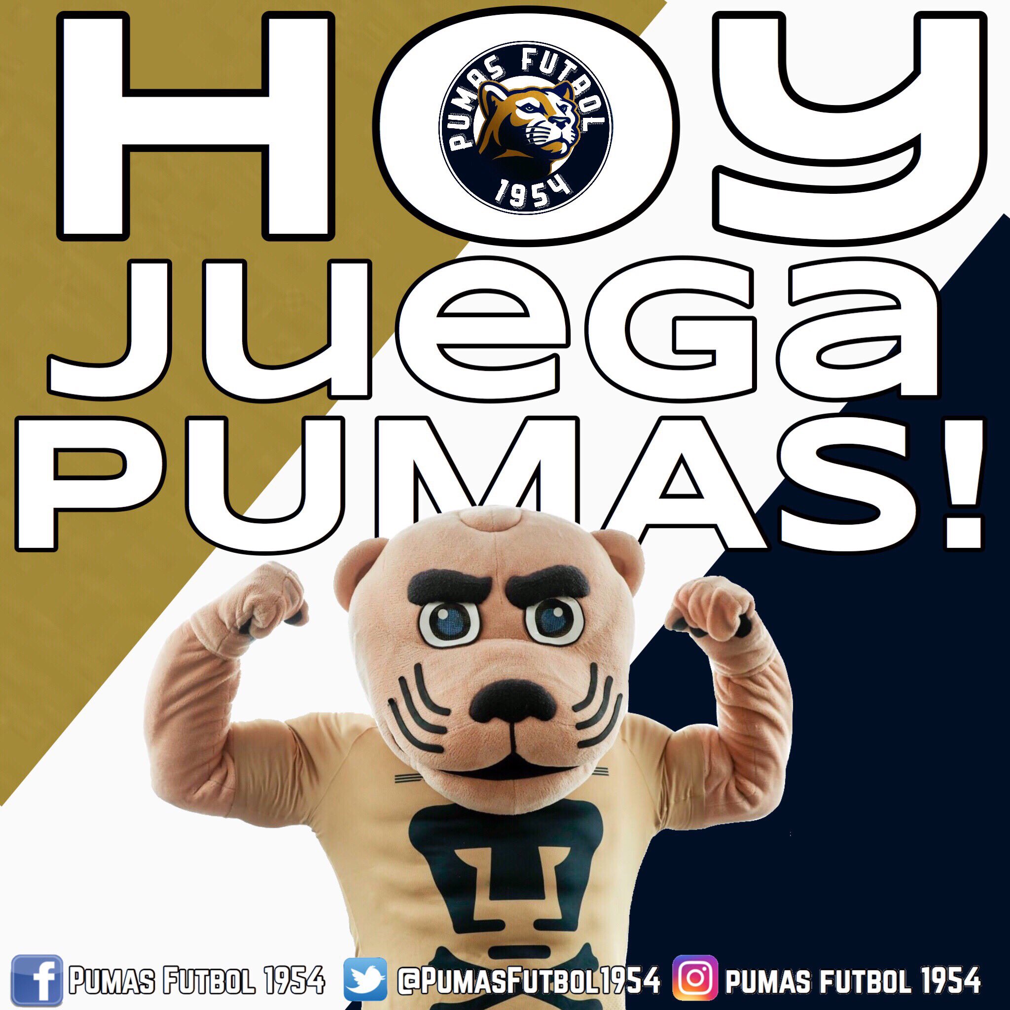 Pumas Futbol 1954 on Twitter: "HOY JUEGA PUMAS!!! Mazatlan Fc Vs PUMAS 🏟 Mazatlan ⏰21:00 🖥 Azteca 7 #SoyDePumas https://t.co/rP2thiNRgT" /