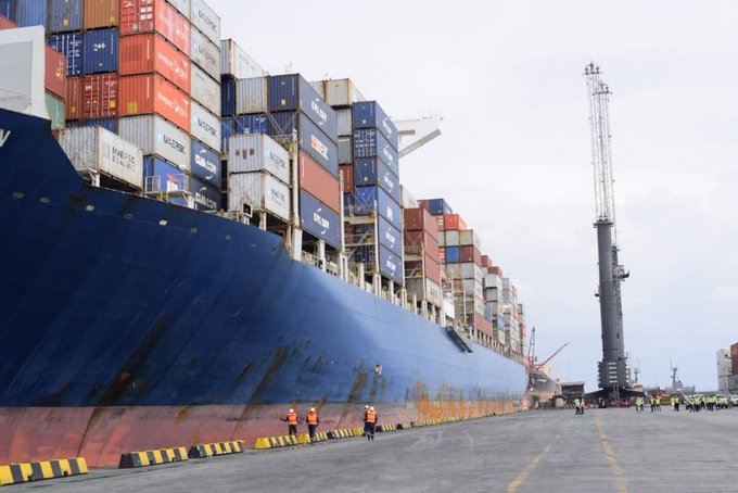 ONNE Port Receives Nigeria's Biggest Container Vessel