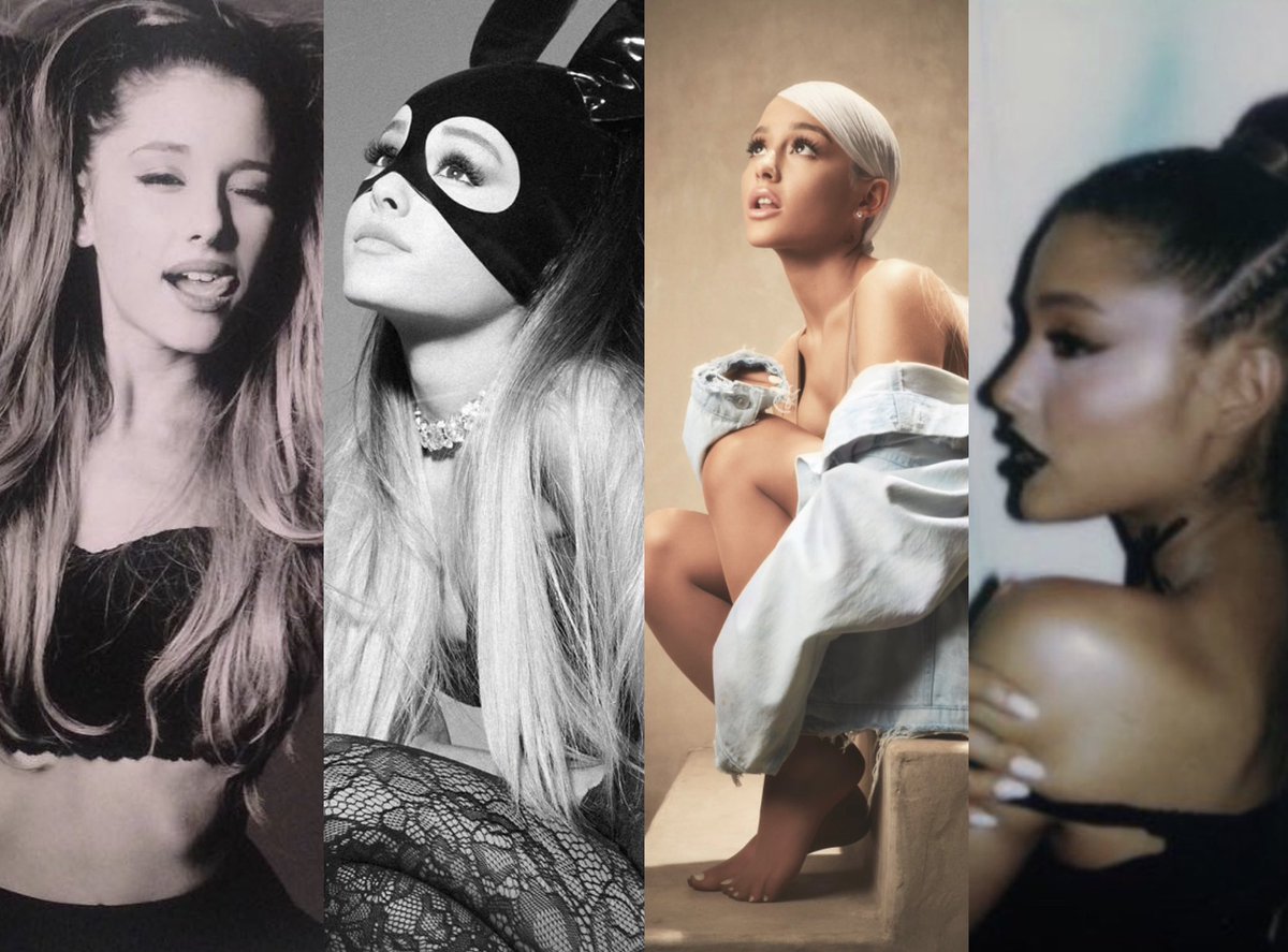 jjkklsd's tweet photo. Álbuns femininos mais transmitidos na HISTÓRIA do Spotify: 

 #3. thank u, next 
 #4. My Everything
 #5. Dangerous Woman 
 #13. Sweetener 

Ariana Grande continua sendo a única mulher com três entre os 5 mais transmitidos. https://t.co/EevyiGRV6u