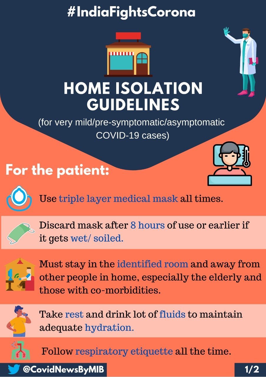 Home isolations guidelines - 1