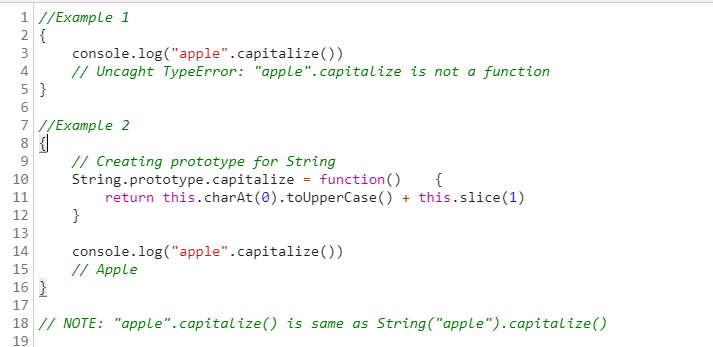 theHumbleBeing's tweet image. Usage of Object.prototype in #javacript
This is one of the powerful and commonly used techniques in javascript.
How often have u used this?
#100DaysOfCode