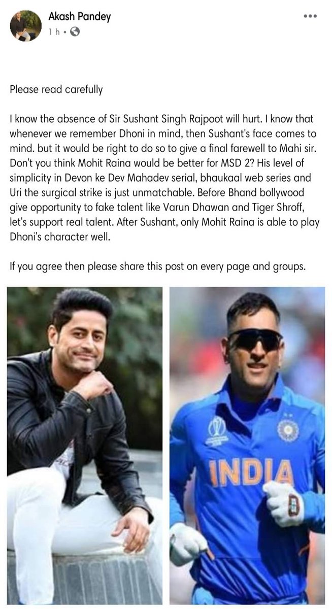 wethecoderz's tweet image. Please read this article carefully 🙏
#DhoniRetired #MSDhoni #mohitraina #SushantSinghRajpoot