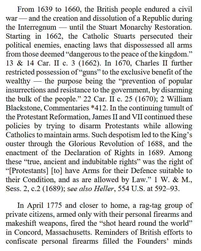 "In April 1775 and closer to home, a rag-tag group of private citizens, armed only with their personal firearms and makeshift weapons, fired the 'shot heard round the world' in Concord, Massachusetts."