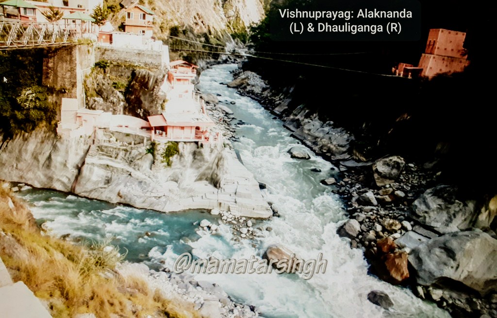 1. Vishnuprayag: 35 km downstream from Badrinath, where River Alaknanda joins Dhauliganga. Besides having immense religious significance, Vishnuprayag is also popular for trekking and hiking that includes Valley of Flowers, Kagbhusandi Lake & Hemkund Lake as well3/n