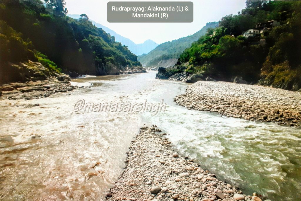 4. Rudraprayag:River Alaknanda meets Mandakini here. The name Rudra as it is believed that god Shiva had performed rudra tandav (fierce form) here. Also there is a belief that god Shiva played rudra veena at this place. Two popular temples here are Rudranath & Chamunda6/n