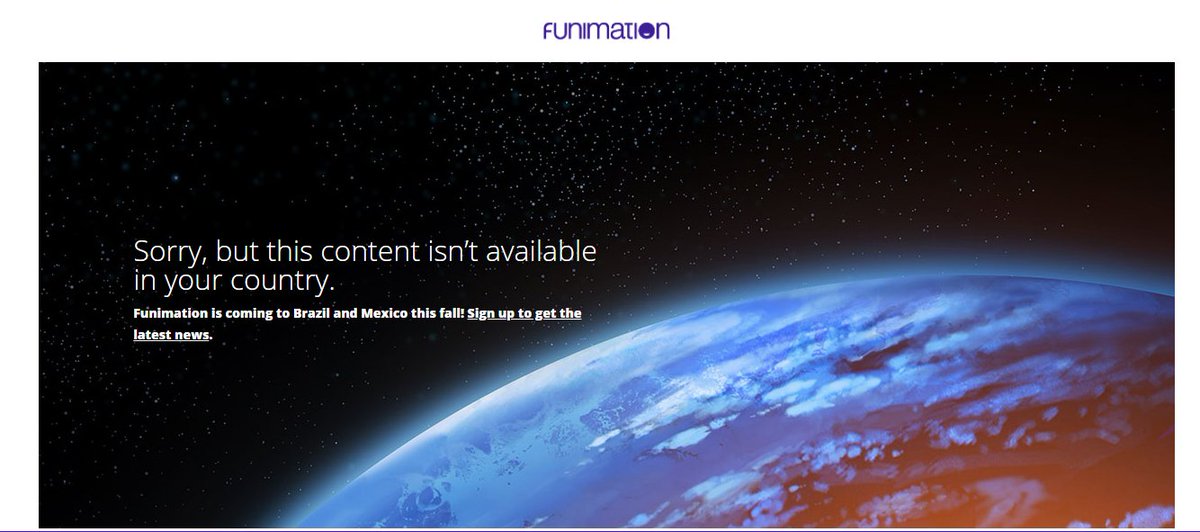 Lot's of tweets about a self-centered VA who thinks everyone has the same access to anime as his speck of the world. Well, here's a reminder that some people don't have that access.