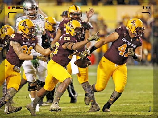 Few teams in college football have ever had such a perfect logo, only to ruin it like  @ASUFootball did.Sparky was perfect and never should have been taken off their helmets.