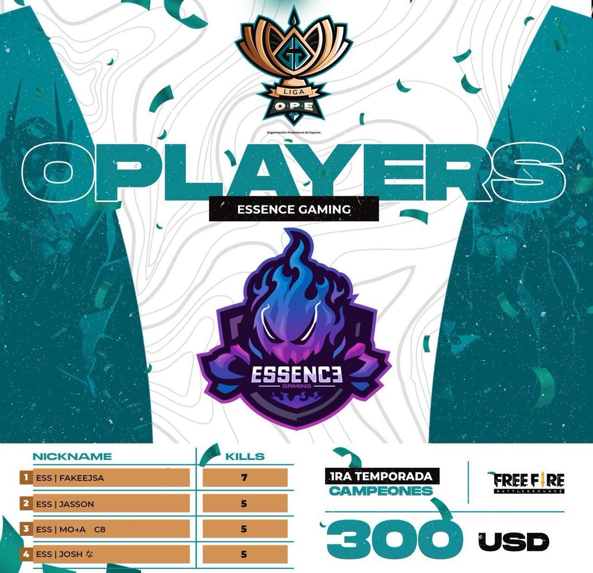 LIGA O.P.E | FREE FIRE tweet media