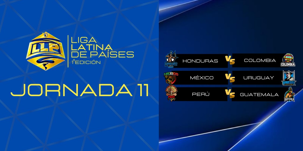📣Hoy presentamos la JORNADA 11 📣 éxitos a todas las selecciones vamos con todo‼️