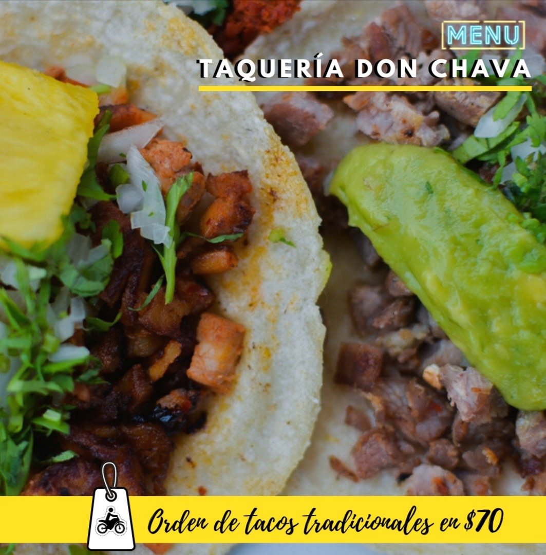 PlayaClick's tweet photo. Sácale jugo a tu quincena 🔥 y aprovecha los envíos gratis que tenemos en los pedidos de la taquería Don Chava 🌮📣

☎️9842855995

#daleclick #comidaadomicilio #playadelcarmen https://t.co/7dxJTL6PRd