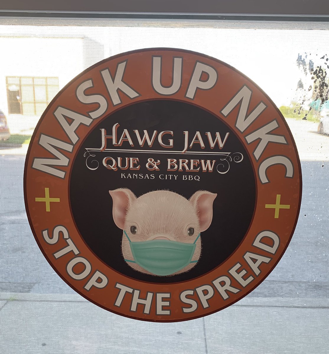 BrianMercerNKC's tweet photo. If you’re a fan of Kansas City Barbecue like we are, you should definitely head down to @HawgJawKCBBQ in @cityofnkc sometime soon! Great food & atmosphere! #MaskUpNKC https://t.co/QjplSxMtfV