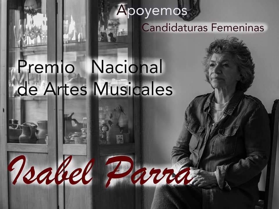 AustralCuarteto's tweet photo. Postulación de #IsabelParra al Premio de Artes Musicales 2020: Autora, compositora e intérprete. 
Isabel Parra aspira a que la mujer chilena creadora sea considerada en su calidad de mujer artista.
📷: Anita Fuentes
 #premioartesmusicales #MujeresEnLaMusica #musicachilena https://t.co/CqKvs7WDWJ