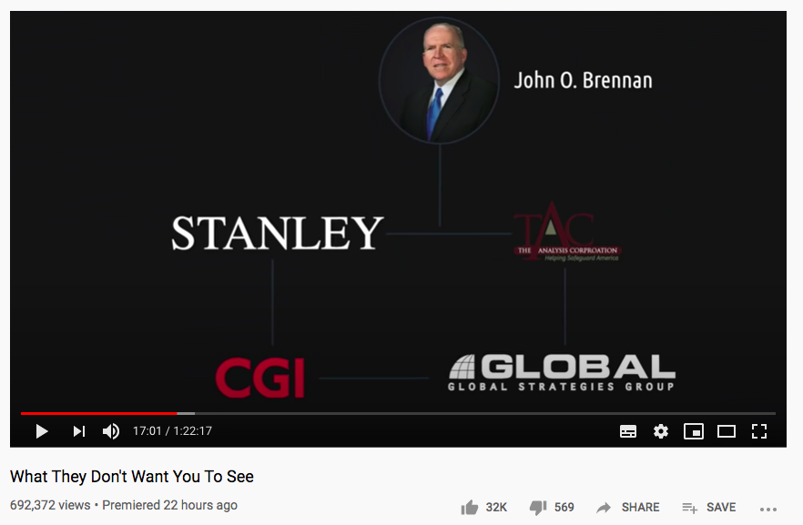 Tore believes that when she removed data, it meant someone else would replace it. "...a switch." She is asked what Brennan's companies do.Tore: "They're the jacks of all trade. Except Global Strategies Group was a hub for all information. In & out, in & out..."
