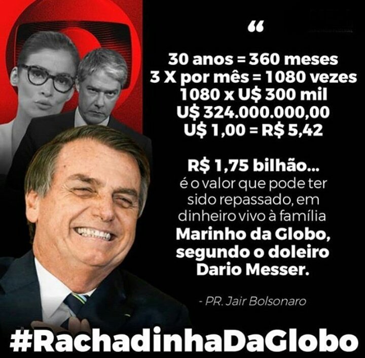ismael_4b's tweet image. #RachadinhaNaGlobo Vcs querem chamar de rachadinha é um buraco negro...