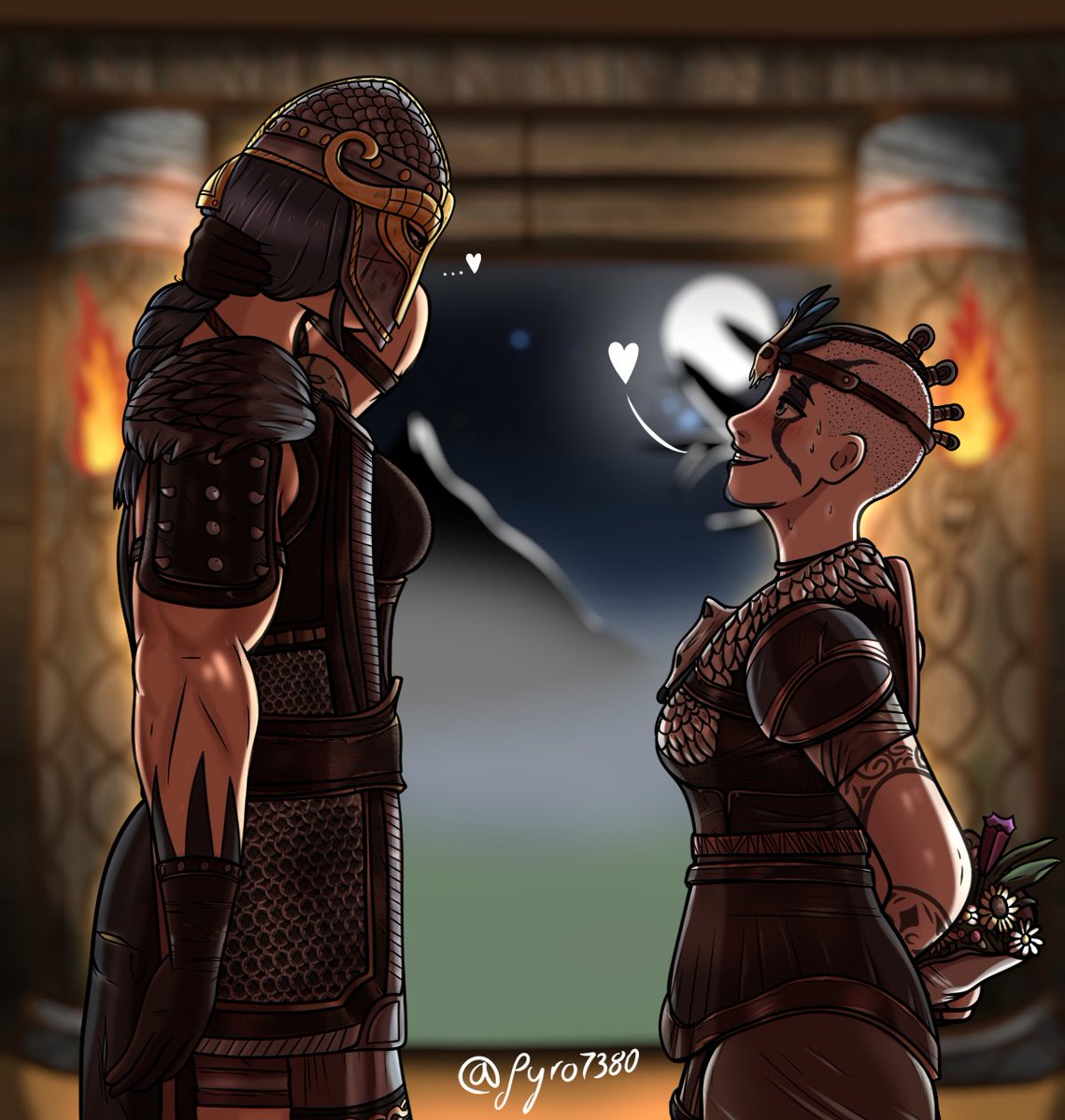 Indsigt fusion Næb Py 🔥 on Twitter: "the girlfriends.. Shaman seems to have a gift for her  Valk 😳 #FHfanart #UbiFanArt https://t.co/qAga2njF8M" / Twitter