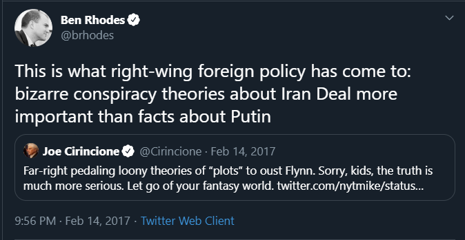 I mean, you can't do what leftwing journalists and operatives did to a democratic polity - you can't institutionalize paranoia as the aesthetic and sensibility of one-half of the country, let alone really dumb paranoia - and expect to come out whole on the other side. https://twitter.com/omriceren/status/1294791344746106887
