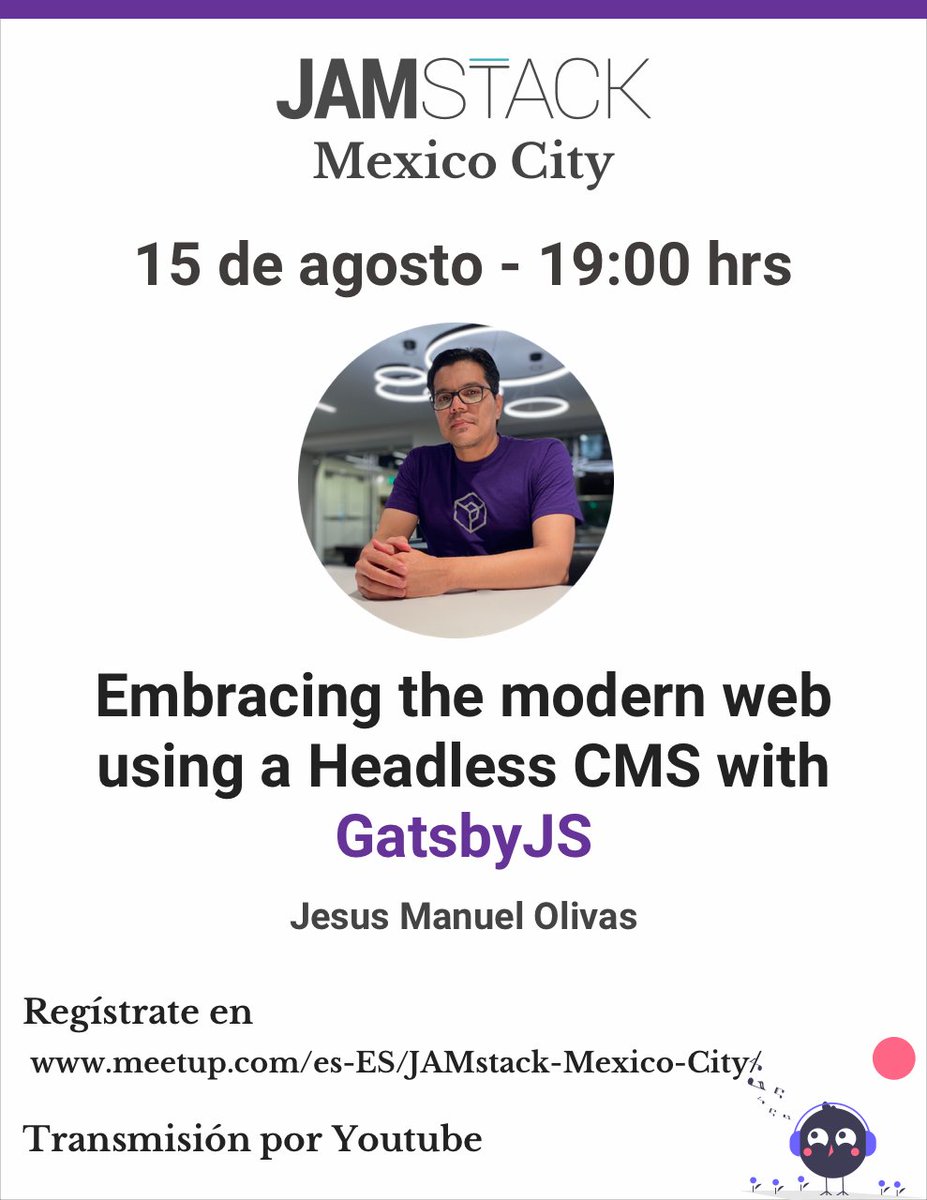 JAMStackMX's tweet image. ¡La plática de @jmolivas esta genial!

youtube.com/watch?v=2RSYY1…