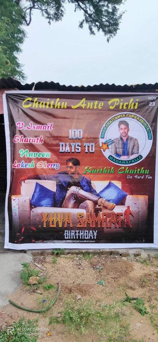 NagarjunaKing20's tweet image. Chaitu anna thopu #100DaysToChayBirthday