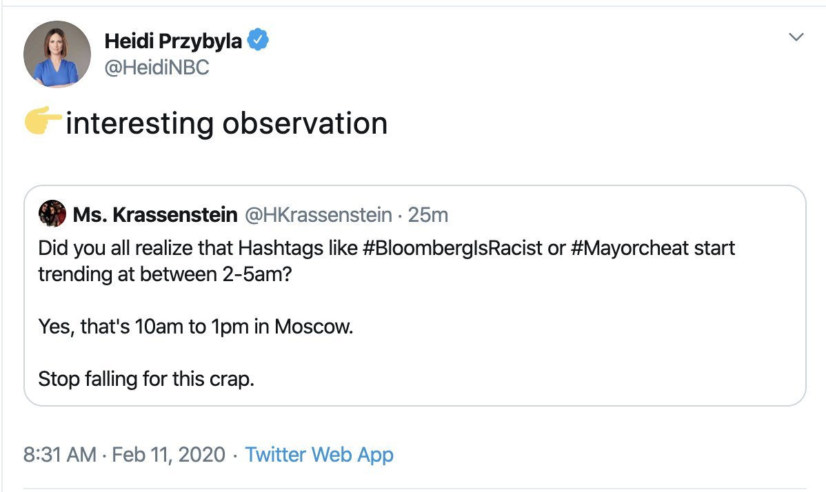 I mean, you can't do what leftwing journalists and operatives did to a democratic polity - you can't institutionalize paranoia as the aesthetic and sensibility of one-half of the country, let alone really dumb paranoia - and expect to come out whole on the other side. https://twitter.com/omriceren/status/1294791344746106887