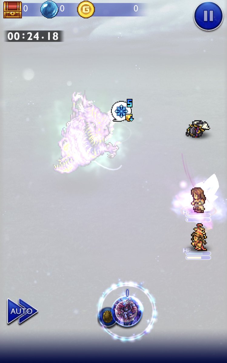 HarmonKyree's tweet photo. I finally beat Typhon and it was under 30 seconds!! Now time to try and beat Syldra! #FFRK #Magicite https://t.co/cgLiJNqSg4