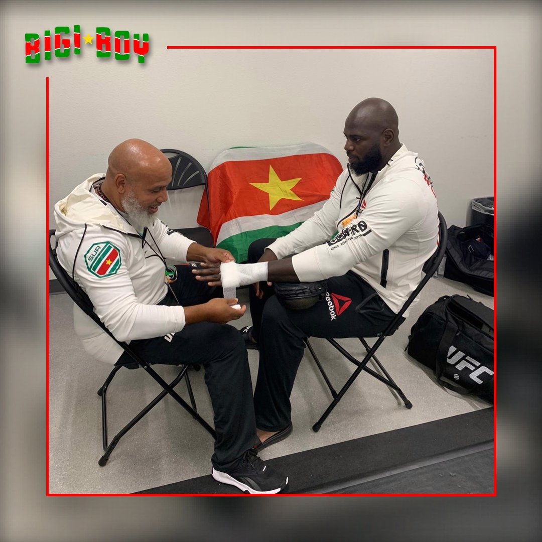 Getting ready! #UFC252