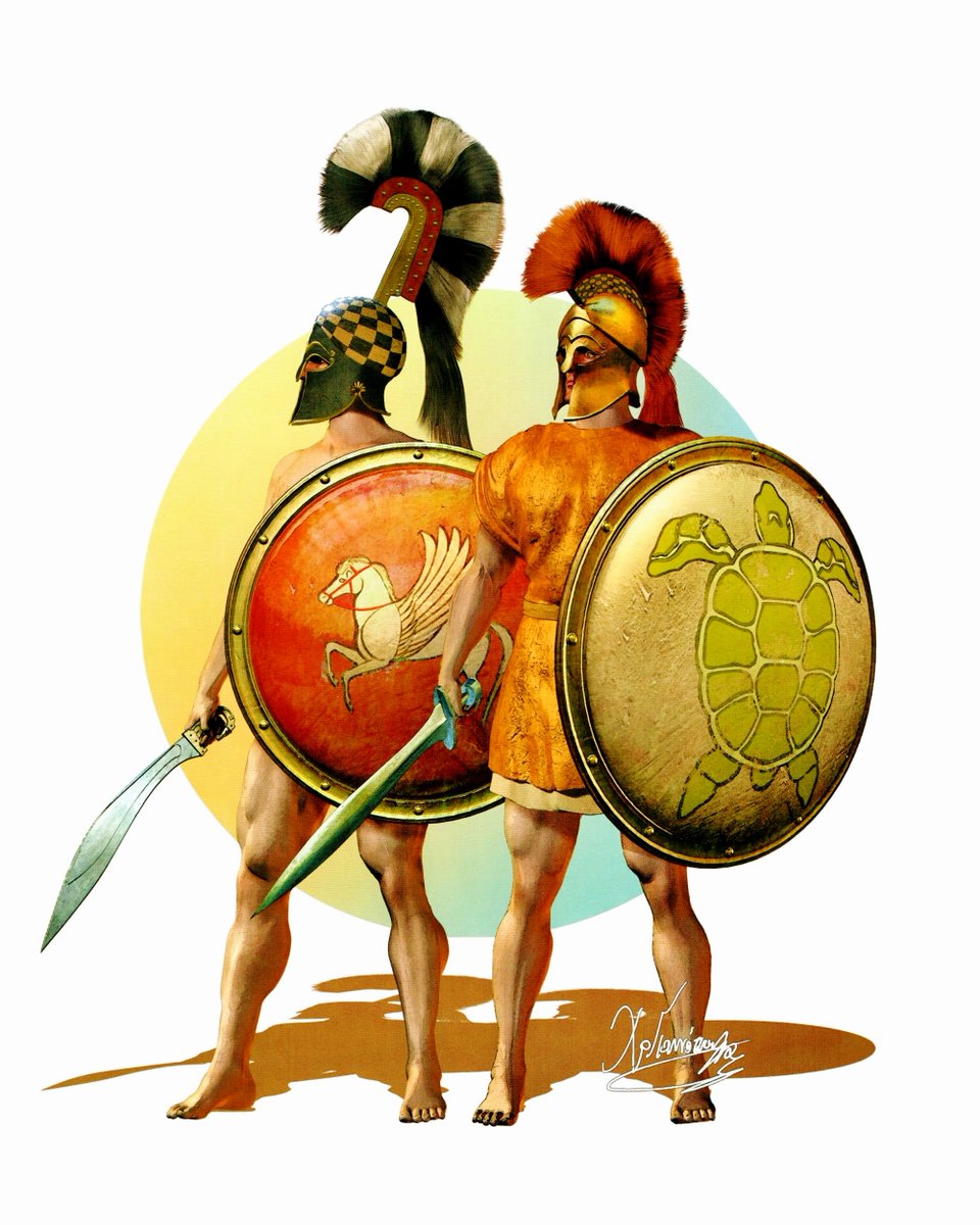 Greek Epibatae, at the Naval Battle of Salamis, V-th c. BCAthenian Marine, at the Naval Battle of Salamis, V-th c. BC