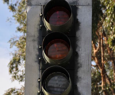 #Breaking 

Currently, parts of Stockton are experiencing power outages &amp; traffic signal lights are out. Please remember if all traffic signal lights are not working because of an electrical power failure, you must stop at the intersection before proceeding.