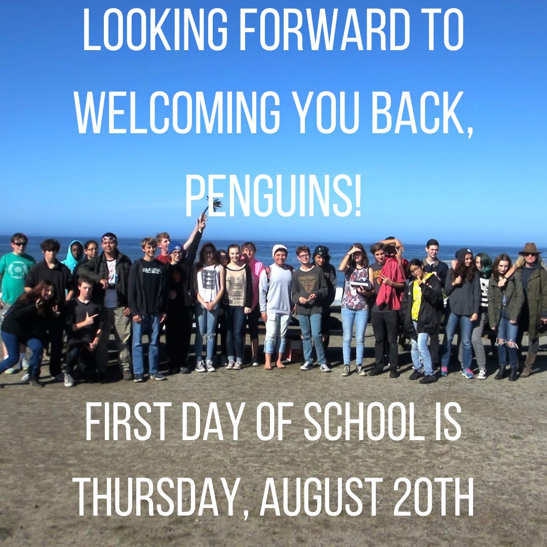 The first day of school is Thursday, August 20th!!