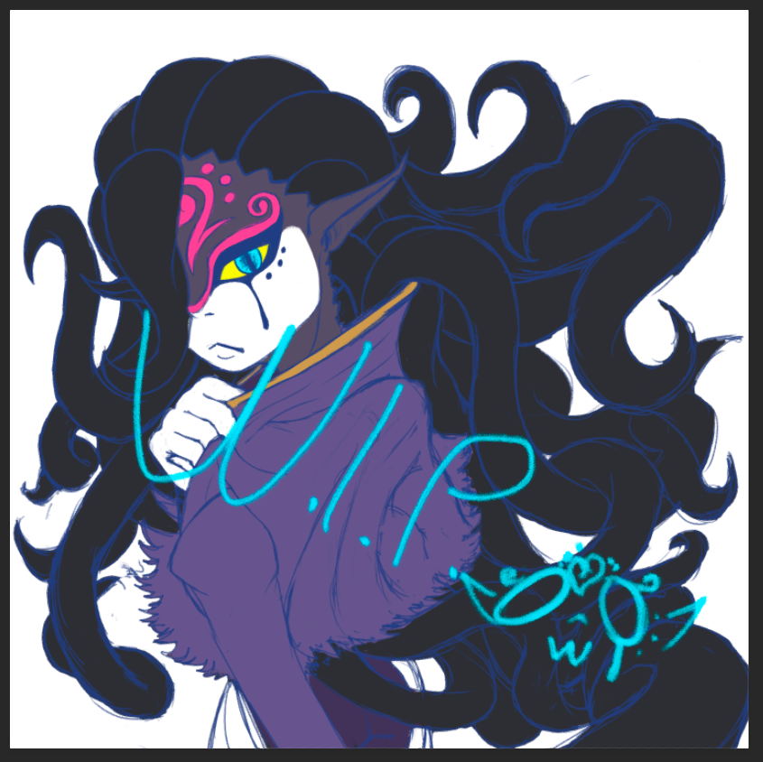 KuroiTheBunny's tweet photo. OuO TOMORROW WILL BE THE NEGATIVITY STRINGS MARKS!!! For now a preview with the coloring. I'M SORRY I JUST LOVED LANCE'S DESIGN I CAN'T STOP XD

#BalanWonderworld  #Lance #digitalart #photoshop #drawing #Ilustração #digitalpainting #pintura #workinprogress #wip #NobodyArtistClub https://t.co/y4PabRRQW0