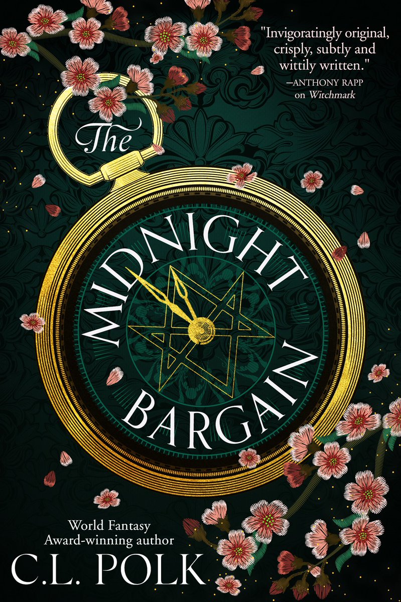 1.) the midnight bargain - c. l. polk.historical fantasy with a diverse cast & very unique worldbuilding! women chasing & achieving their dreams even when their world tells them it's impossible. i want ianthe lavan to become one of booktwt's darlings.