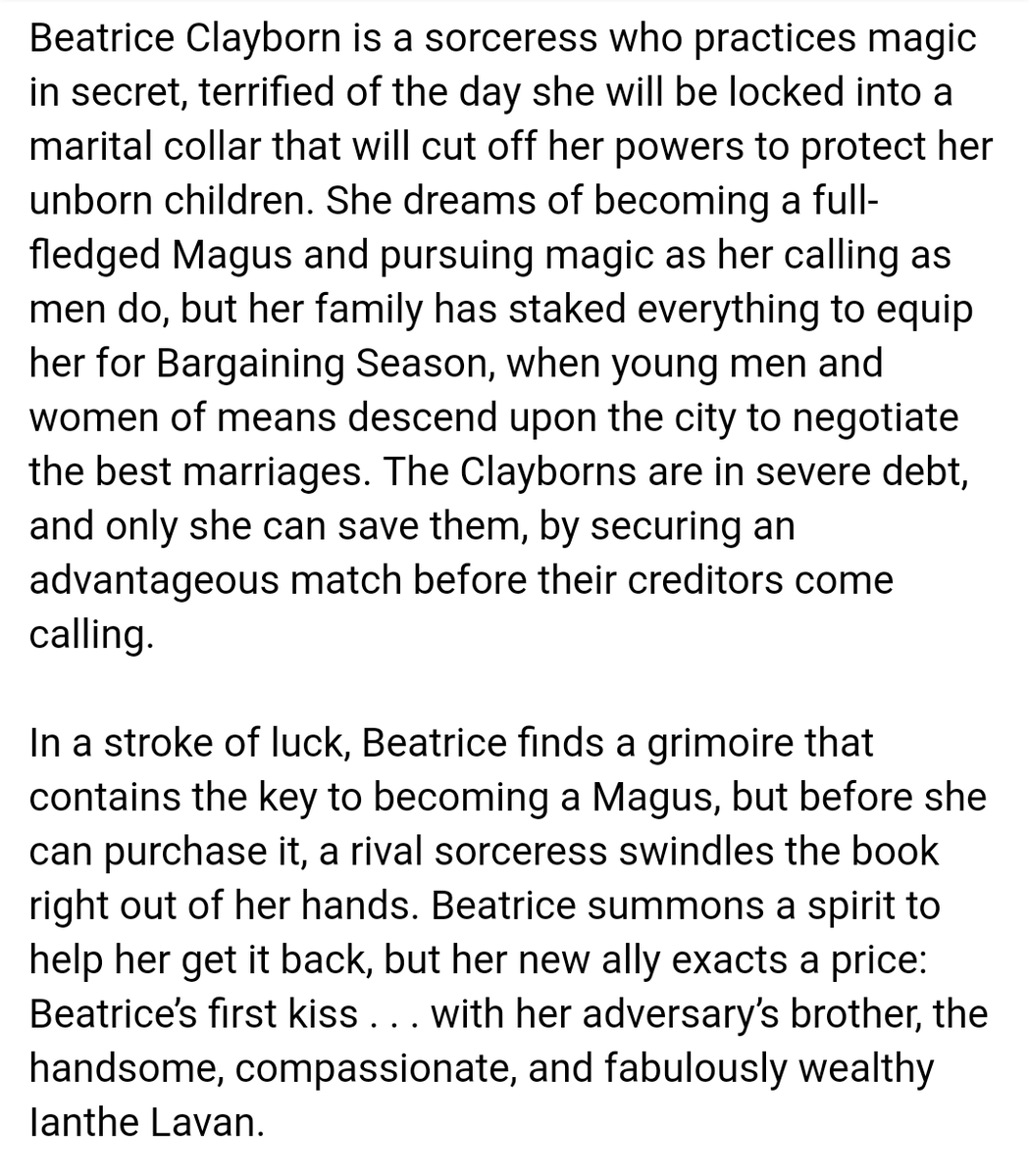 1.) the midnight bargain - c. l. polk.historical fantasy with a diverse cast & very unique worldbuilding! women chasing & achieving their dreams even when their world tells them it's impossible. i want ianthe lavan to become one of booktwt's darlings.