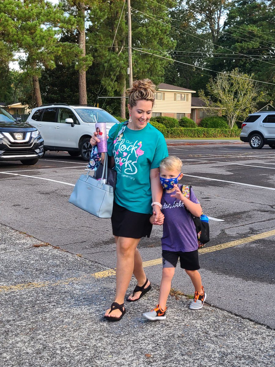 Michelle4404404's tweet photo. The Sanders crew had an incredible first few days of school! Hudson is so proud to be a Kindergarten eagle and Hensley is rocking her 3 year old class at WCA! I know God is going to do mighty things through us this year! #ToGodbetheglory @FloydCoSchools @MaryAlcornGLES @jebarp https://t.co/355zOfgsE3