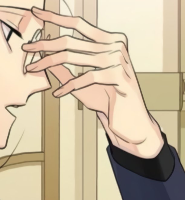 shin's hands: 20/10 look at these elegant gorgeous fingers pls choke me