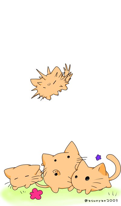 とげねこのtwitterイラスト検索結果 古い順