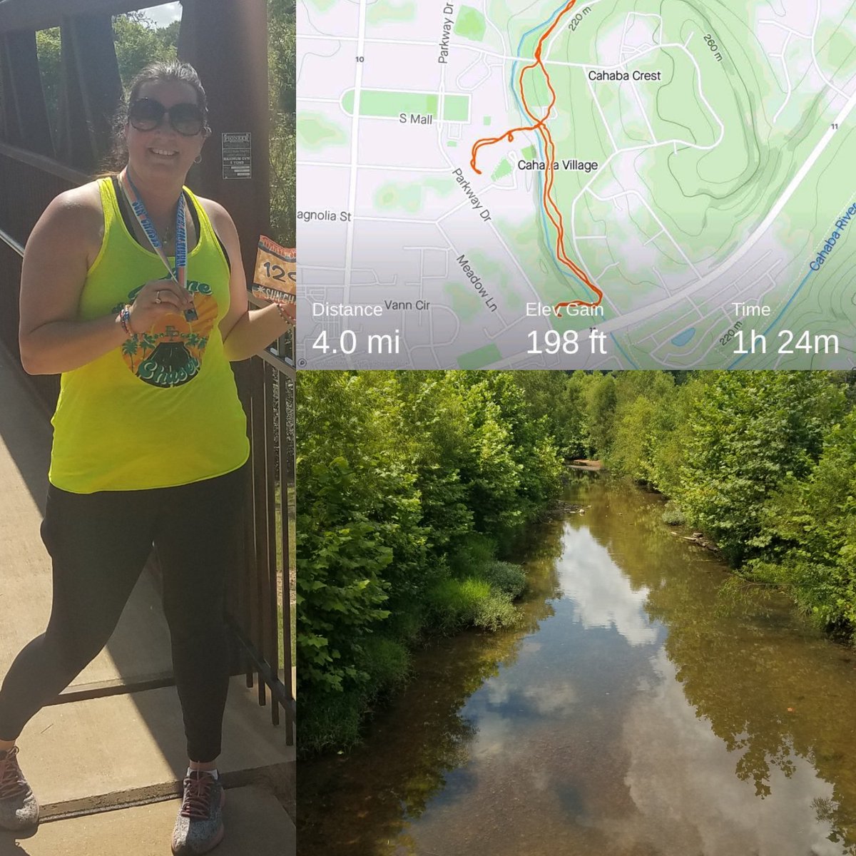 Auburn1024's tweet image. Thanks at #flexitpink for the encouragement to do this 5k with a friend. Completed the Sun Chaser 2020 Summer Soulmate Fun Run today! Little hot in Alabama this afternoon but enjoyed going to a new trail! #move365withfip