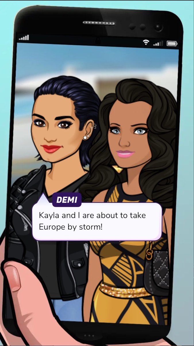 prettyvibebratz's tweet photo. Wish me luck on my world tour with Demi Lovato! #demipathtofame https://t.co/05UHx0jsXr https://t.co/1NjDJSwl8e