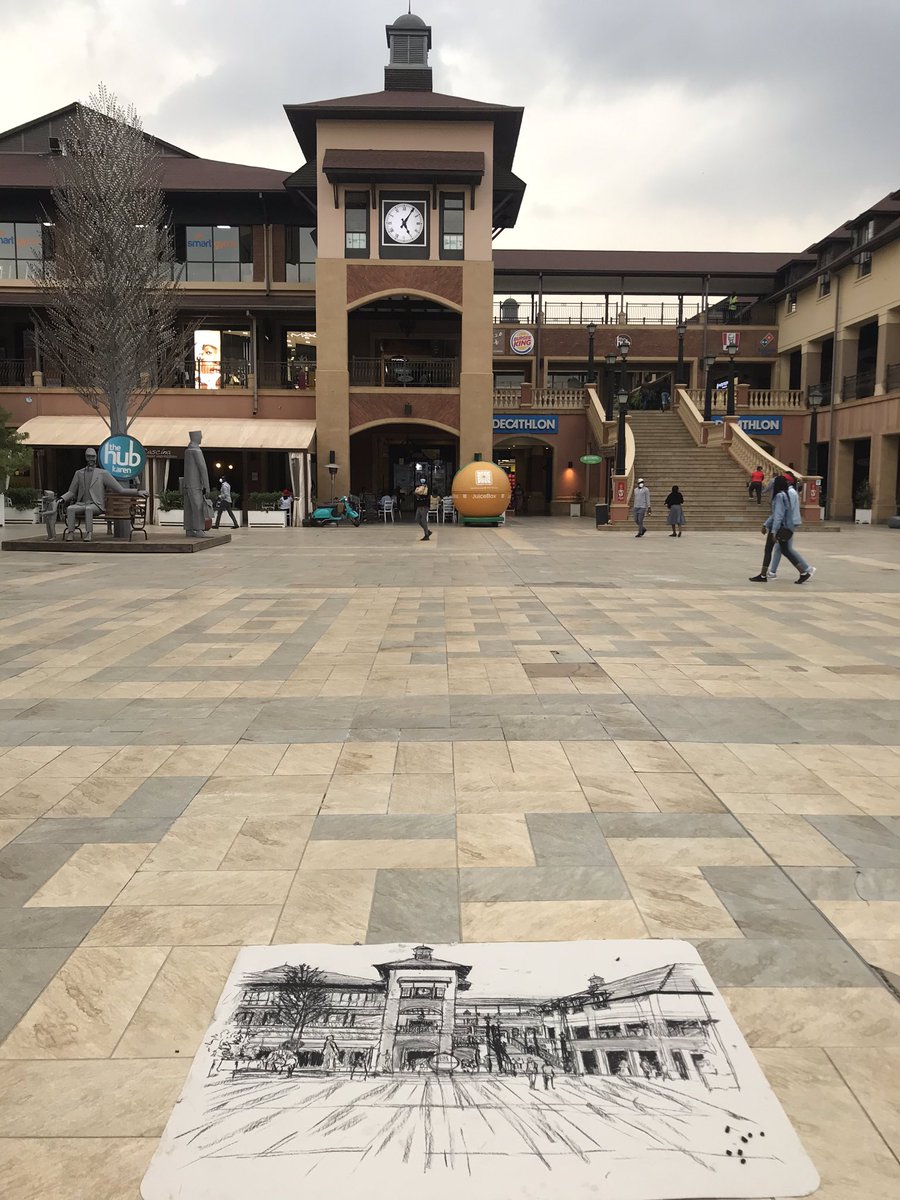 wangoalfred's tweet photo. Live sketching at The Hub. Charcoal on A0 straw board. https://t.co/7DwcseDNI8