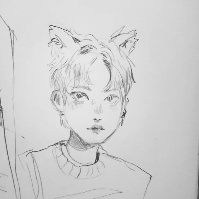 always say im gonna draw something else but today i offer you only cha hun 