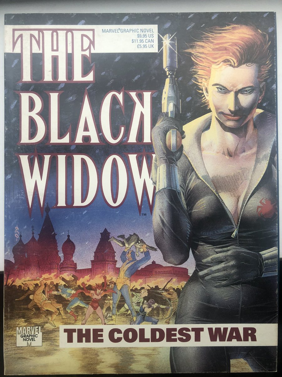 Marvel GN: Black Widow Coldest War. Conway and George Freeman. Biggest disappointment of any of these. Inks by Colon, Farmer, Freeman, Harris, Mayerick & Rubinstein. Incredibly disjointed but with some nice moments. When it’s good, it’s great but mostly it’s not. 6/x
