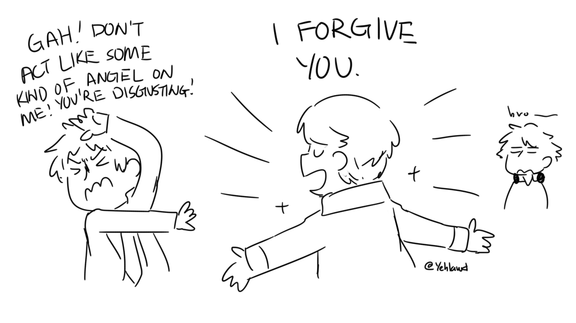 I cant stop thinking of that moment from Gumball eps and really reminds me of this for some reason. 
