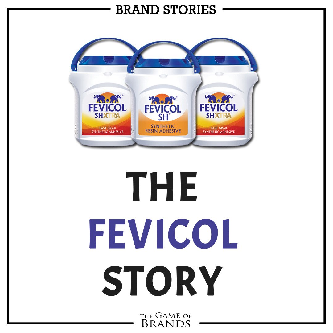 Brand Stories- Story No. 3From working as a peon to building a company with more than Rs 6,000 Crores revenue!The Fevicol Story - How Mr. Balvant Parekh built India's largest adhesives brand?( A Thread )