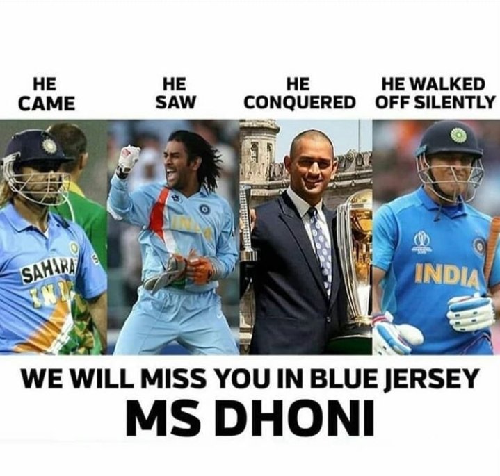 Remonivas2's tweet photo. He may never retire from our hearts ♥️One Name billion memories 💥 MSDHONI thala forever 😍#Dhoni #captain_forever @SaakshiSRawat
@msdhoni #Dhonifinishesoffinstyle #DhoniRetired https://t.co/9IocXZ2jtg