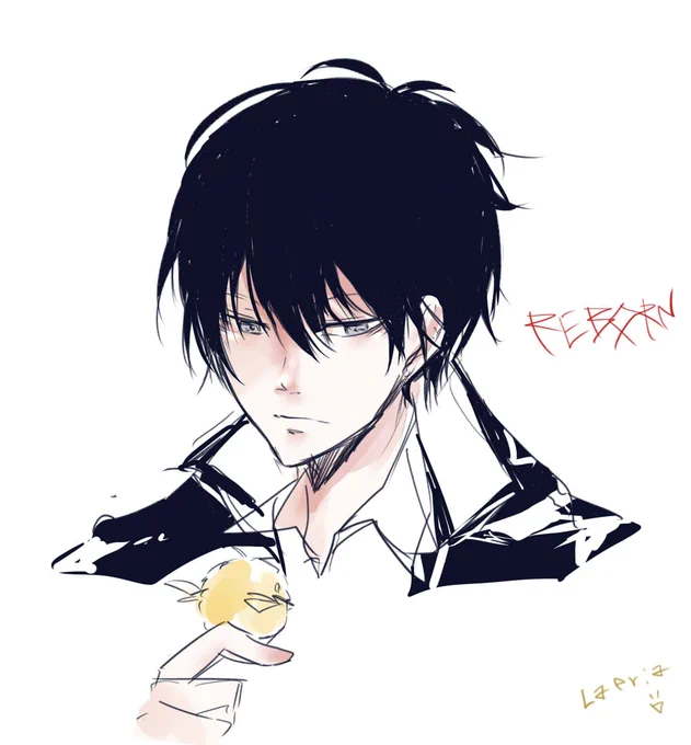 線や塗りが一番影響された漫画です。REBORNってのは。 
