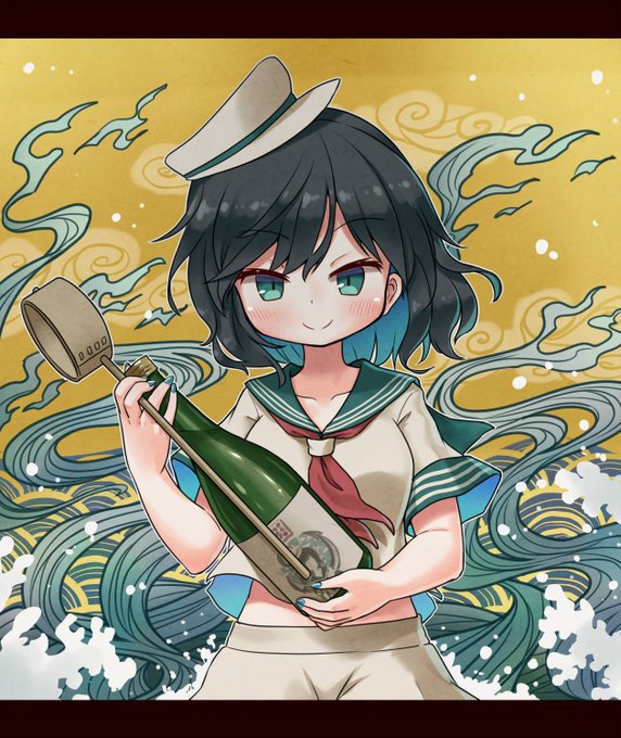 「何かを持っている 浪花」のTwitter画像/イラスト(新着)｜6ページ目